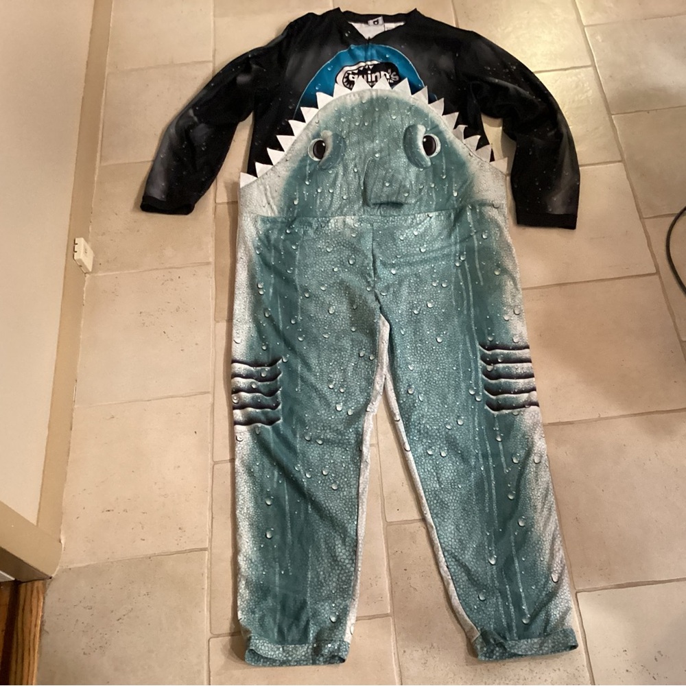 Briefly Stated Shark Eating Diver Costume Adult XL